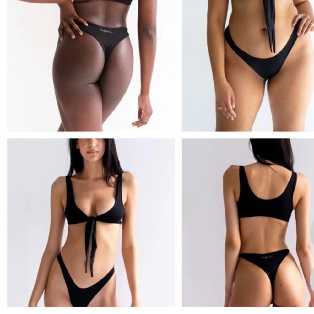 437 The Kenzie Bikini Bottom - BLACK